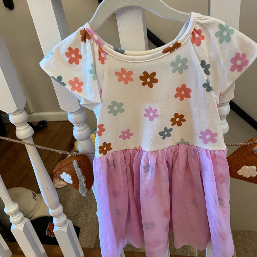 Cat & Jack Multicolor Floral Dress